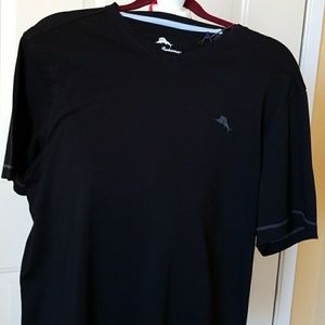 Tommy Bahama , black polo shirt, sz sP